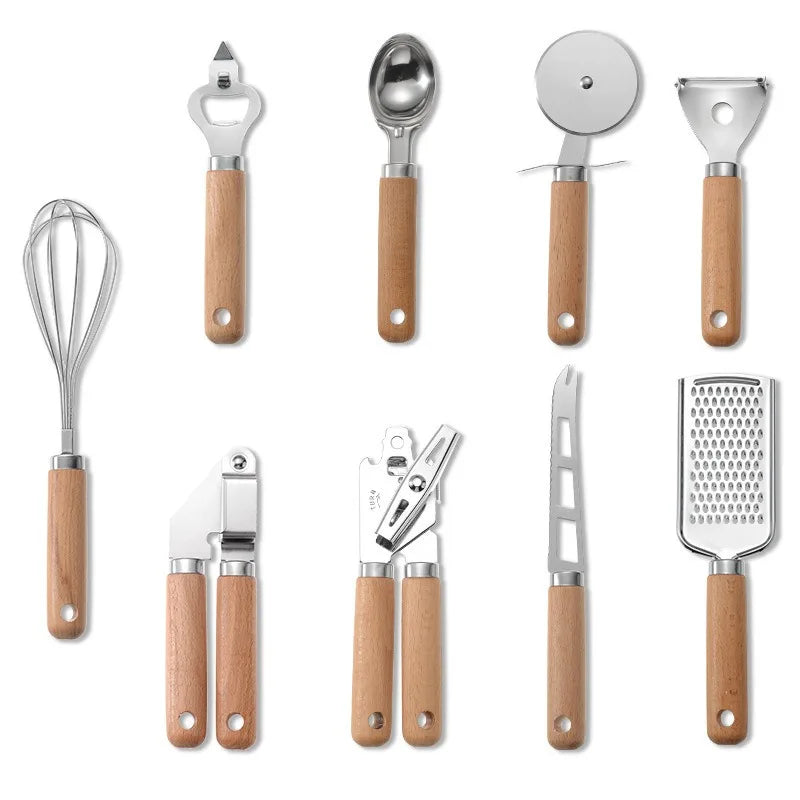 Utensílios de Cozinha - Linha Essentials - 9 peças