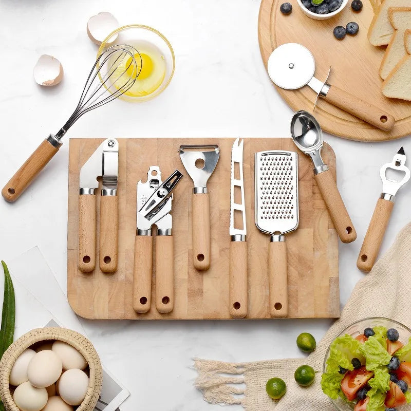 Utensílios de Cozinha - Linha Essentials - 9 peças