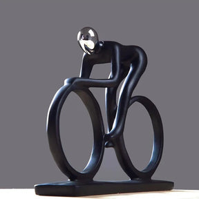 Escultura - Ciclista de Elite