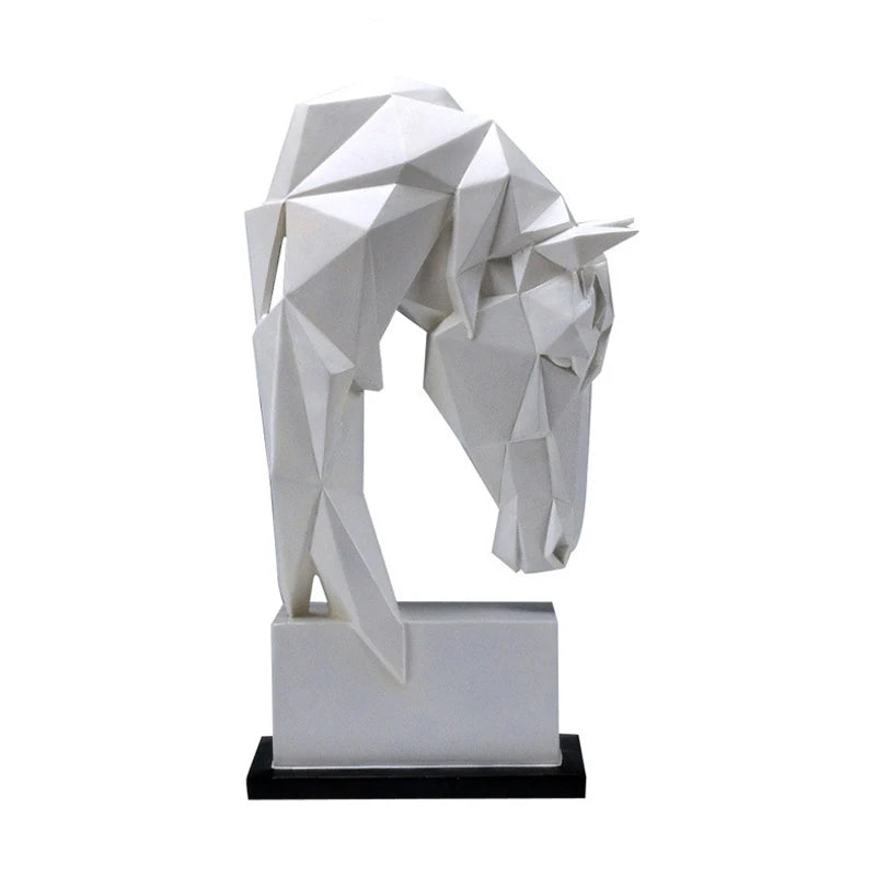 Escultura - Cavalo Geométrico