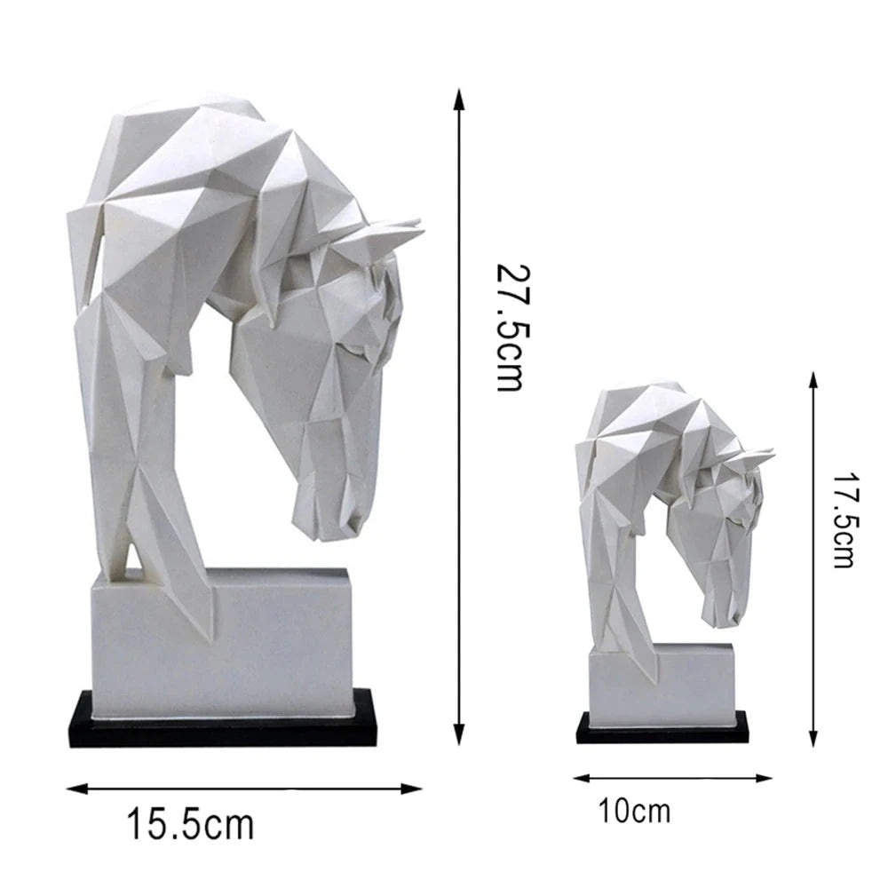 Escultura - Cavalo Geométrico